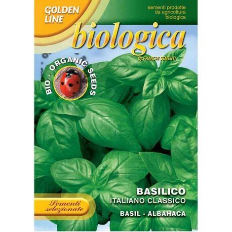 SEMI BASILICO ITALIANO CLASSICO BIO FRANCHI SEMENTI
