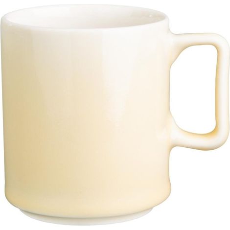 Tasses Fondant jaunes 230ml (lot de 6) - Ref CU426 - Olympia (1/5)