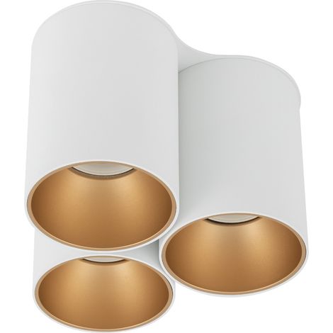Nowodvorski Eye Tone III 3x GU10 10W Weißgold Küchen-Deckenleuchte (1/5)