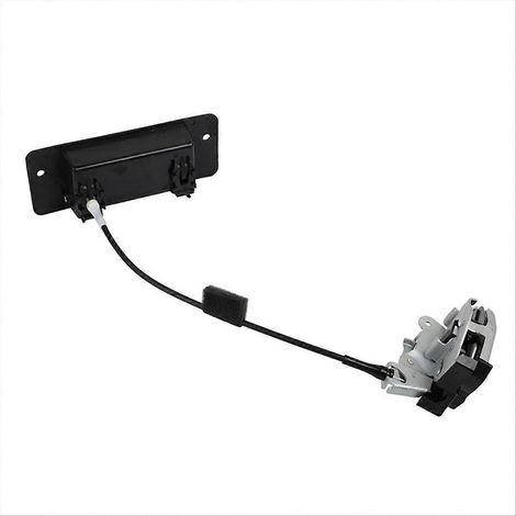 Verrou de porte arrière avec poignée 8C2Z-15431A03-A 6C2Z-15431A03-AA, mécanisme de fermeture latérale, pièce de rechange auto, compatible Ford, robuste et durable, pack de 1 (1/5)