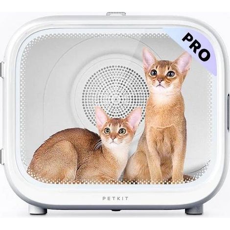 Petkit – Sèche-cheveux intelligent pour animaux – Ultra-silencieux 42 dB – Désinfection à l'ozone – Capteurs thermiques – Circulation d'air 360° — vue 4