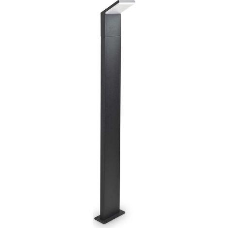 Piantana Moderna Style Alluminio Antracite Led 9W 3000K Luce Calda (1/2)