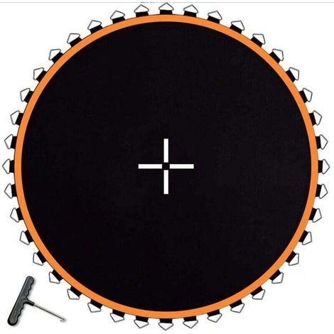 2,4 m wasserdichte, UV-beständige Ersatz-Sprungmatte für runde Trampoline