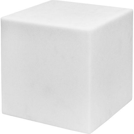 Cubo Luminoso da Giardino a LED 40x40 cm in Resina 5W Cube Multicolore (1/4)