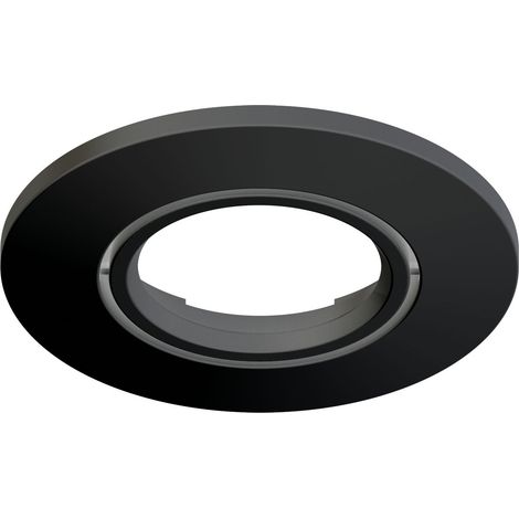 Collerette clipsable pour encastré EDOS couleur : noir ARIC 11061 (1/2)