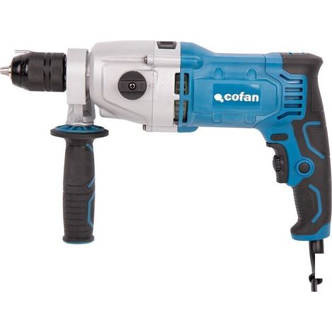 Taladro percutor 1200 w, 2 velocidades, portabrocas automático 1-13 mm, 3,5 kg (1/5)