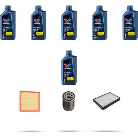 Kit tagliando 3 FILTRI e 6L OLIO compatibile con Land Rover Freelander I (L314) 2.5 V6 130kw dal 2000 (1/5)