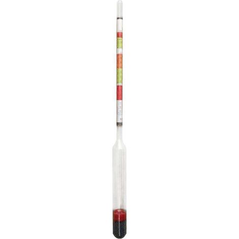 hydromètre 3 en 1 pour sirop d'érable, permettant de mesurer la teneur en sucre et en humidité.-26.00X1.50X1.50CM