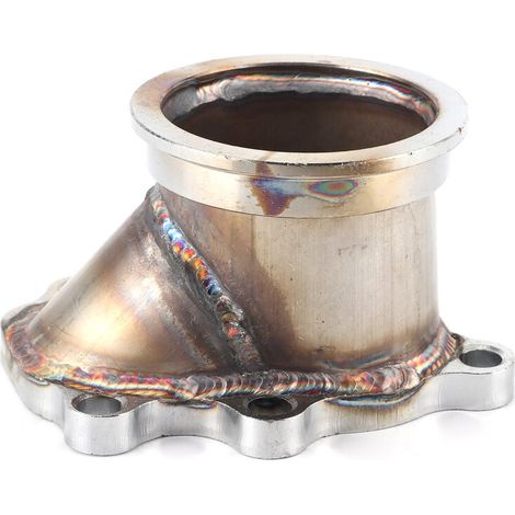 Basetbl – Bride de tuyau de descente turbo 5 boulons 2,5 pouces – Acier inoxydable 304 – Adaptateur pour turbines GT25 GT28 T25 T28 (1/5)