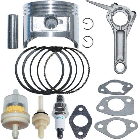 AUMEL Bielle Kit de piston Joint Bougie Filtre à carburant Raccord de réservoir pour Honda GX390 188F 13HP Remplacement 13101-ZF6-W00 Générateur (1/2)