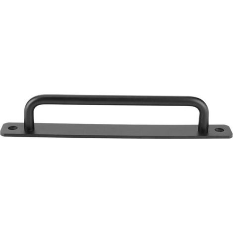 Maniglia per porta scorrevole – realizzata in lega di alluminio – scorrevolezza – 192 mm – design moderno (1/4)