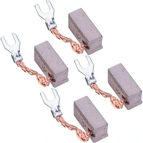 balais de charbon. Balais de charbon pour moteurs électriques, 7 mm x 10 mm x 20 mm, pour outils électroportatifs. (1/5)