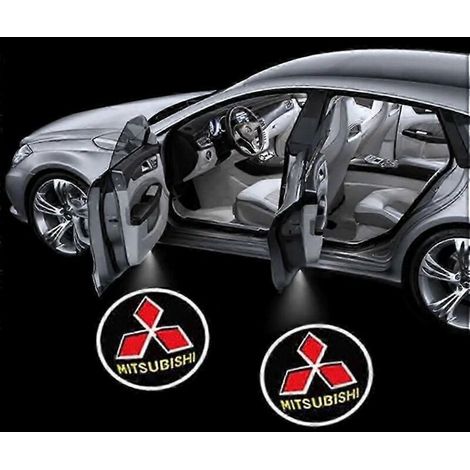 Lot de 2 projecteurs LED pour Mitsubishi Colt/Lancer/ASX/Eclipse, éclairage de bienvenue pour voiture, accessoires automobiles (1/5)