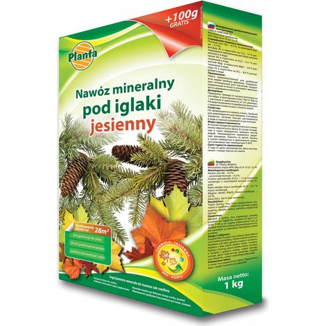 Engrais minéral d'automne pour conifères 1,1 kg