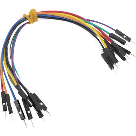 MikroElektronika MIKROE-513 Cavo Jumper Raspberry Pi®, Banana Pi, Arduino [10x spina jumper - 10x spina jumper] 15.00 c