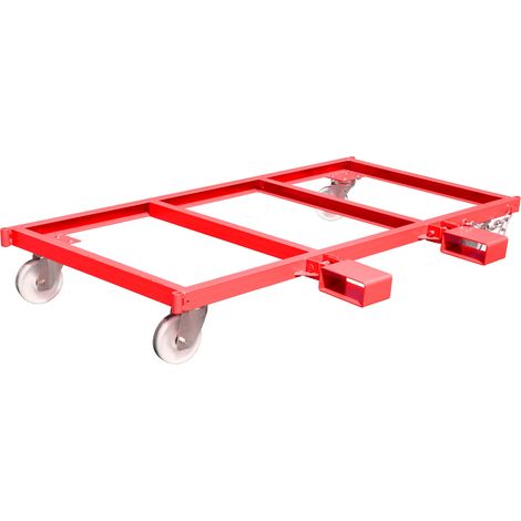 Bauer Langgutseitenwagen LSW 1,3, lackiert, Feuerrot