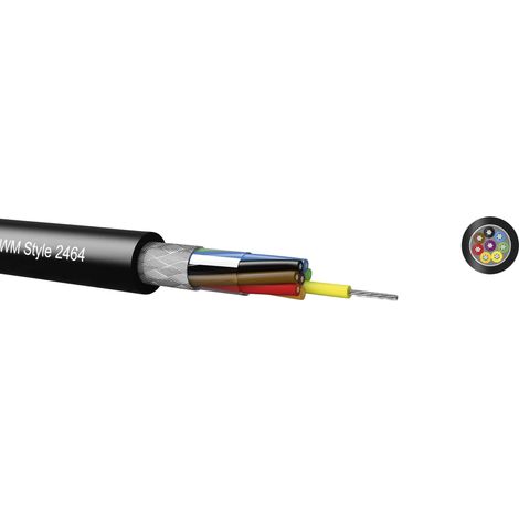 Kabeltronik LiYCY Câble de commande 8 x 0.50 mm² noir 96082009 Marchandise vendue au mètre W68386