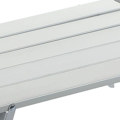 Table de Pique-Nique Extensible en Aluminium Léger pour Jardin et Camping (1/5)