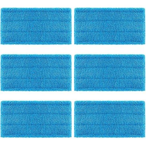 Pair 4 Lingette Reutilisable pour swiffer wetjet Serpillières Remplacement wetjet Balai Spray Lavable en Machine (4) (1/5)