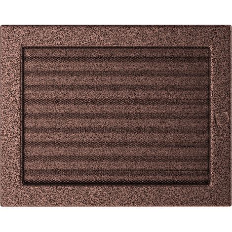 Lüftungsgitter 22x30 Kupfer Jalousie (1/4)