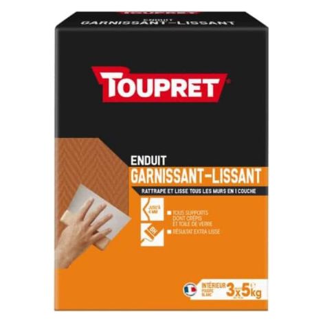 Toupret Hautes Performances Enduit Garnissant 2en13x5kgpoudre - Toupret