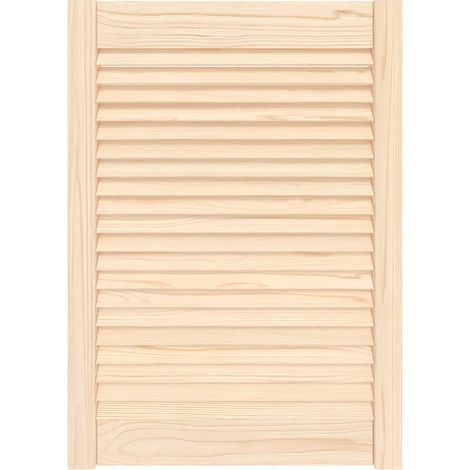 Anta con Design a Lamelle 69x49,4 cm in Legno di Pino vidaXL