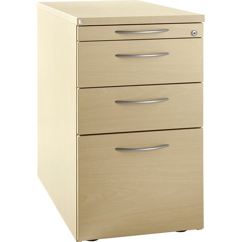 Certeo, HANNA - Caisson fixe, 1 tirette-plumier, 2 tiroirs, 1 (1/4)