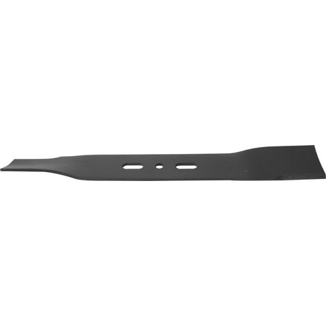 Lame universelle droite soufflante pour tondeuse - L: 430mm, alésage:10mm, entraxe:45/75mm.