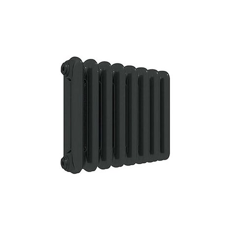 Radiateur fonte noir sans pieds - Hauteur 660mm - Longueur 524mm - 744 watt - 6 éléments - PLA660/524FB3