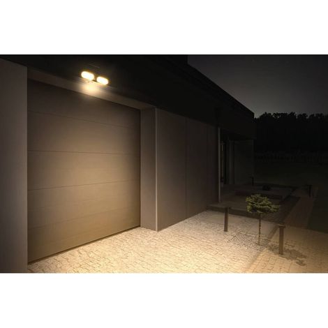 Projecteur LED solaire 1400 lumens 15W avec détecteur - Satellite DRAKKAR - 82463 (1/5)