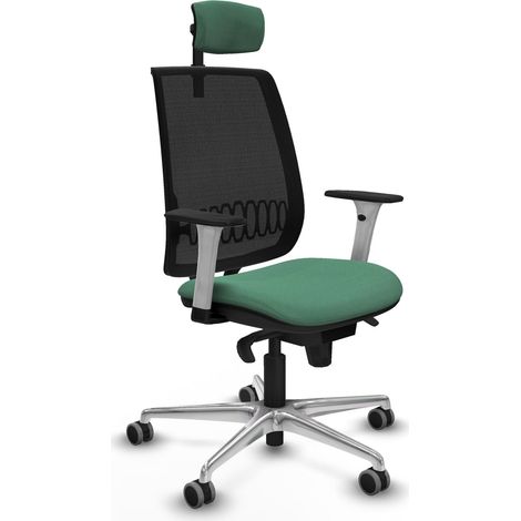 Bürostuhl piqueras y crespo Alares weiß hoher Dichteschaum (1/2)