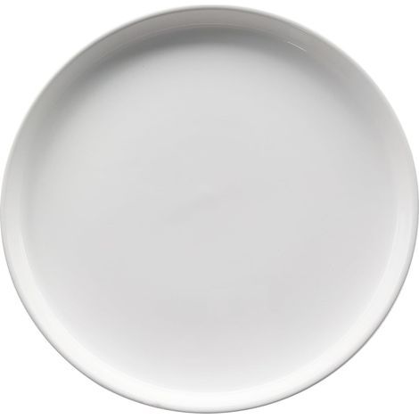 Maceta de cerámica blanca de 31 cm de diámetro exterior, adecuada para maceteros de interior y exterior, 1 unidad (1/5)