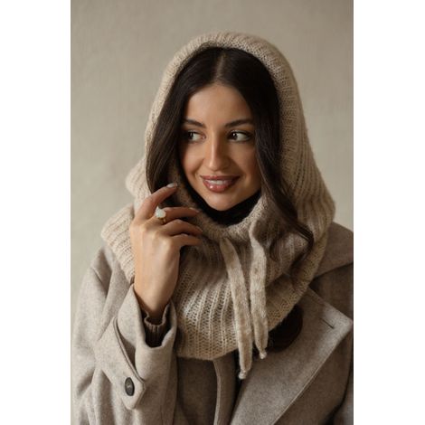 Passamontagna da donna - Alpina - Beige (1/5)