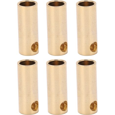 10 Stück Bananenstecker 5,5 mm, vergoldete Buchse, Motorstecker für RC-Akkus, Regler und Motoren (1/5)