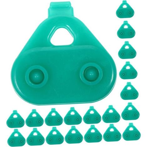 30pièces Clips De Toile Ombrage Réutilisables Pour Jardinage Fixations Stables Pour Bâches Filets De Végétaux Pour Créer Des Espaces Extérieurs Ombre (1/5)