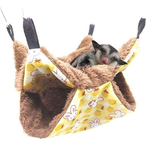 Gabbie invernali per piccoli animali, amache, letti a castello, cucce per scoiattoli volanti, nidi per uccelli, nidi per criceti 35 x 35 cm (1/5)