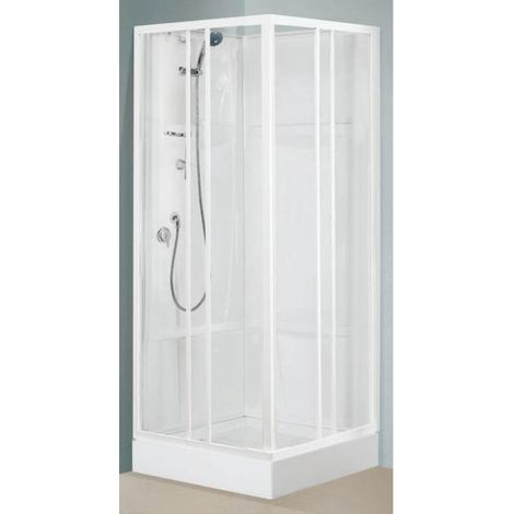 CABINE DOUCHE SMART PLEIN SUD A80 ALUTRADE IMPEXP EURL SMAA80M-1D