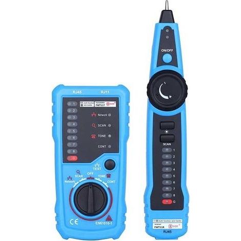 FWT11 Testeur de câble Tester Finder Wire Tracker pour Câble de réseau Collation de câble Téléphone Testeur Vérification (1/5)