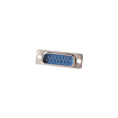 CONNECTEUR SUB-D MALE 15 BROCHES - MONTAGE CHASSIS CC002 RI1552