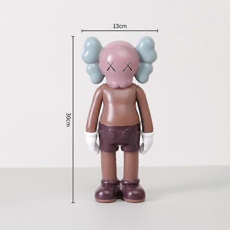 Figurine d'ours en blocs de construction « Ours violent » de 30 cm, ornement décoratif, modèle fait main, jouet de collection, cadeau, sculpture décorative tendance (1/4)