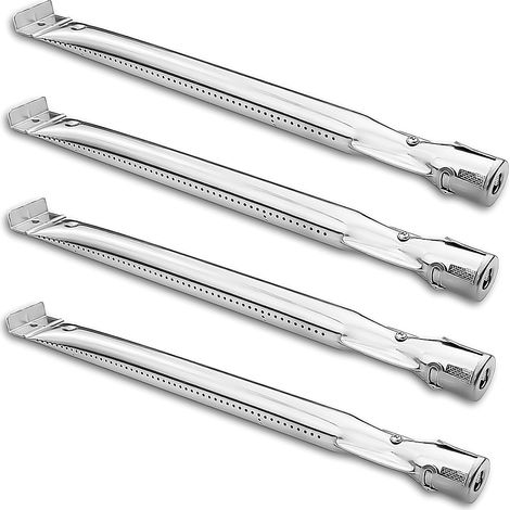 38,1cm Brûleurs de rechange en acier inoxydable pour Siesta, Grill Chef, Kenmore Sears, K Mart, Lowes Gas Grills, Lot de 4 (1/5)