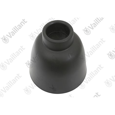 VAILLANT Abgashaube mit Befestigungsklipsen Anschluss an 80 PP (starr) 60/100 u.w. Vaillant-Nr. , 068956