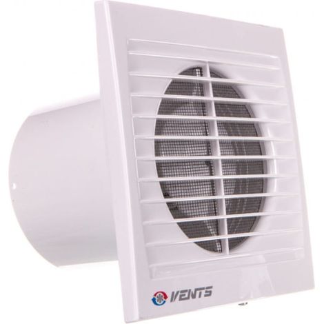 Ventilateur de salle de bain 100 mm 230 V 14 W 95 m³/h 35 dB avec minuterie (modèle WC) 100ST