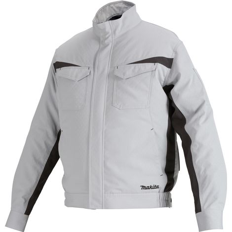 Makita Akku-Klimajacke, weiß Größe 2XL (DFJ213Z2XL) (1/5)