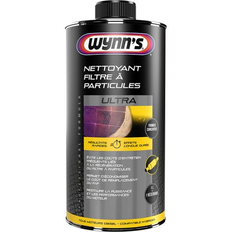 Nettoyant FAP - Filtre à particules - Wynn's FAP ultra - 1L - Moteur diesel