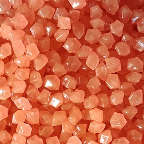 300 Pièces Pierre Lumineuse Galet Lumineux Cailloux Brillants dans Le Noir pavés pour Maison Jardin Passerelle Aquarium Patio Pelouse Décoratives Clair Orange 14x11mm (1/5)