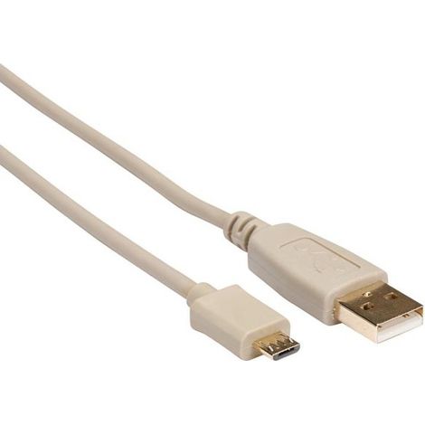 Scheda USB 2.0 A a Micro USB / Rame / Base / 0,75 m / Dorato / M-M