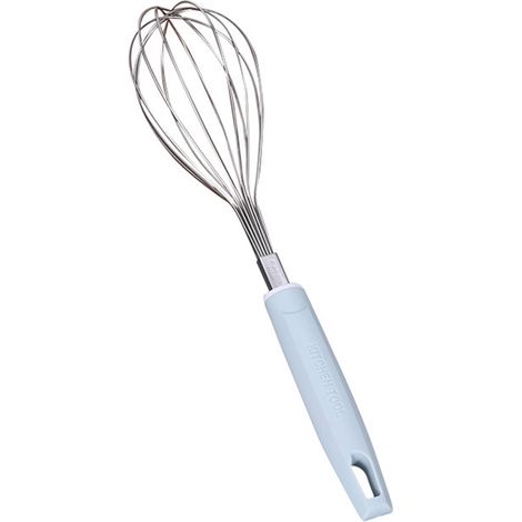 Manche de batteur à œufs en acier inoxydable pour pâtes, fouet à crème, batteur à pâte manuel (1/5)
