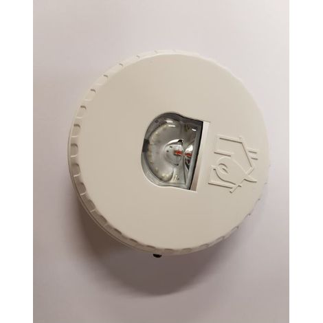 Neutronic – Diffuseur lumineux flash rouge Solista – Norme EN54-23 – 24V DC – Installation murale simple – Signalisation départ de feu