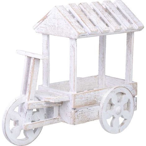 Soporte macetero de madera 46x18x40h cm (1/5)